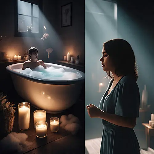 expectation vs reality of self-care surface calm versus emotional hard work