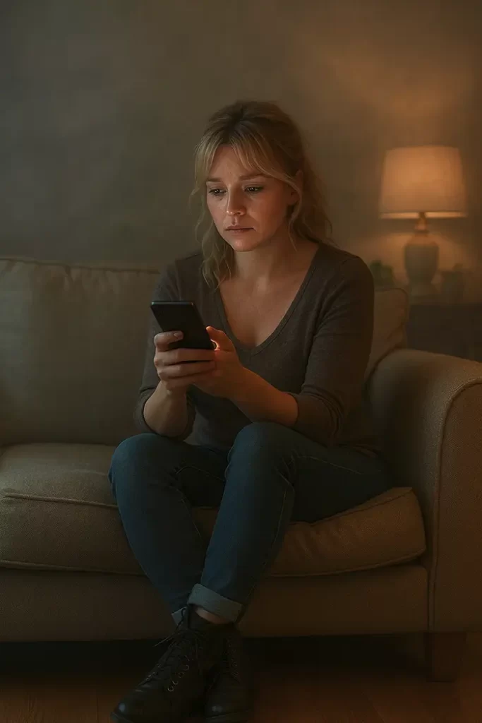 feeling drained from social media scrolling, keyword: digital comparison fatigue