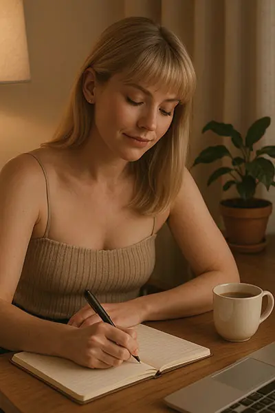 how i do journaling to process guilt - self-compassion