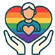 icon how to manage your moments and emotions lgbtq