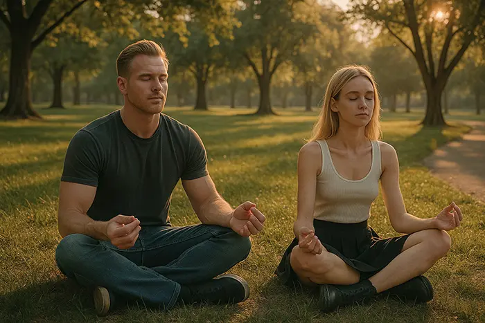 Learning to rest with meditation in neutral