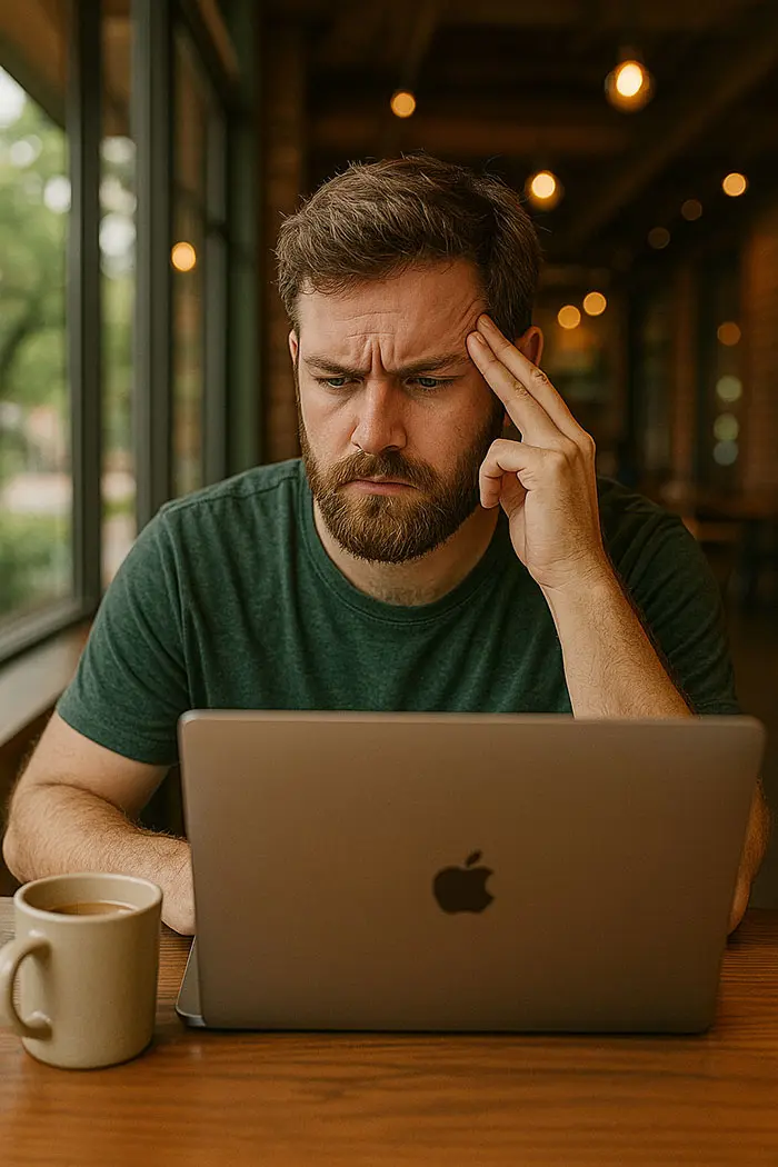 What is the over-researching options? stuck in decision paralysis in a coffee shop ..