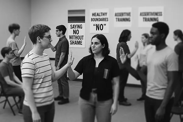 You gotta practice saying no too.