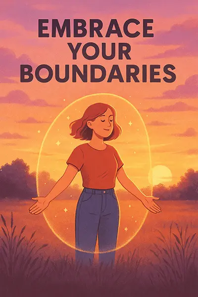 Building emotional boundaries – final inspiration for feeling safe and open in life.