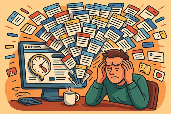  Feeling buried under tabs and notifications? Key signs you're losing the productivity battle