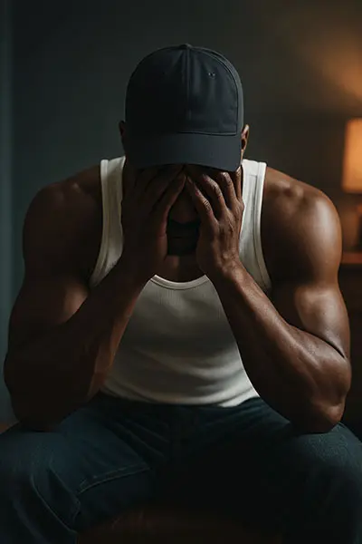Hiding emotional exhaustion while being strong, keyword: strong friend fatigue