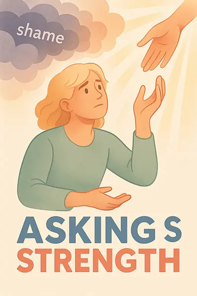 Overcoming shame in asking for help – emotional boundaries guide to turning vulnerability into power.