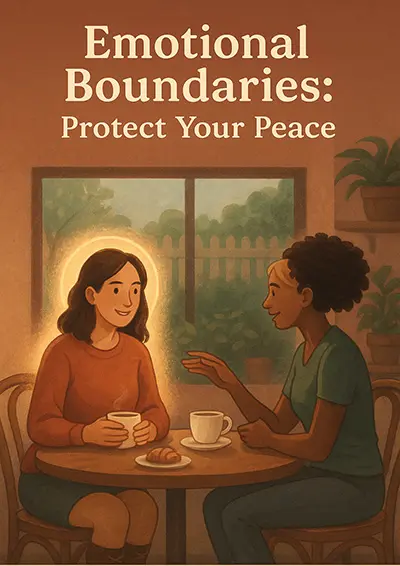 What are emotional boundaries? Visual guide to protecting your inner peace in everyday chats.