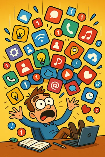 Dodging tool overload: Why productivity apps backfire and how to fix it fast – keep your workflow sane
